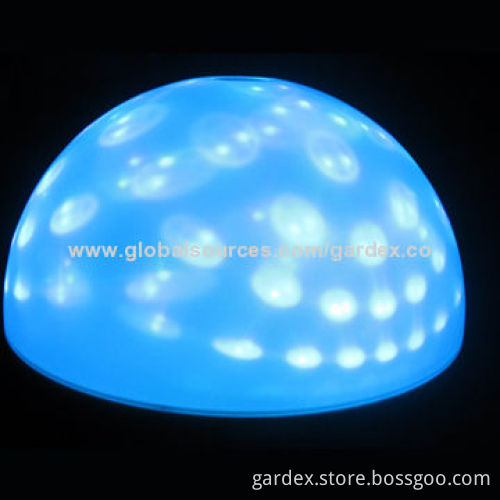 Bluetooth Speaker with LED Disco Color Light, Supports iPod, iPhone and MP3 PlayersNew
